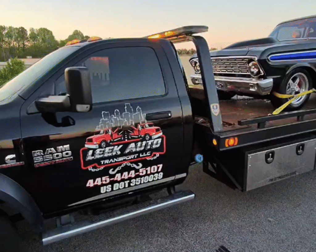 Leek Auto Transport LLC Accident Recovery Atlanta and Towing